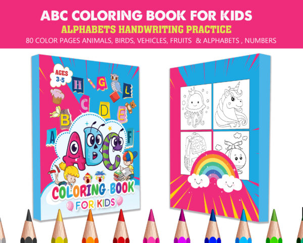 ABC Coloring Book For Kids